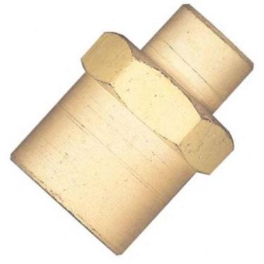 Imagem de Luva de Redução Lubefer 1/2 x 1/4 Rosca Fêmea Aço