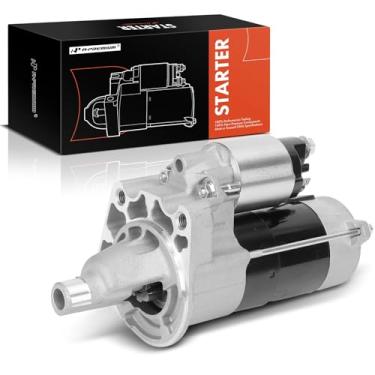 Imagem de A-Premium Motor de arranque compatível com Jeep Wrangler 2009-2011 e Dodge Grand Caravan 2006-2010, Caravan & Chrysler Town & Country, Pacifica & Volkswagen Routan, 3,3L 3,8L, 12V 1,2 KW 10-Teeth CW