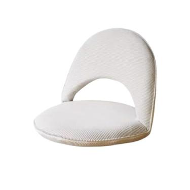 Imagem de Cadeira dobrável, sofá espreguiçadeira para sala de estar, cama, sala de leitura - Almofada de assento acolchoada dobrável portátil com encosto para adultos, adolescentes, dormitório, apartamento