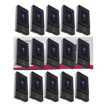 Imagem de 15x Leitor Facial Hikvision Ds-k1t342mfwx Controle De Acesso