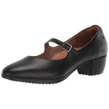 Imagem de Shoes for Crews Sapato social feminino VITA, Preto, 11