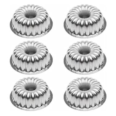 Imagem de Jogo Com 6 Peças Forma Mini Bolo Torta Suíça Nº2 (9x4cm)