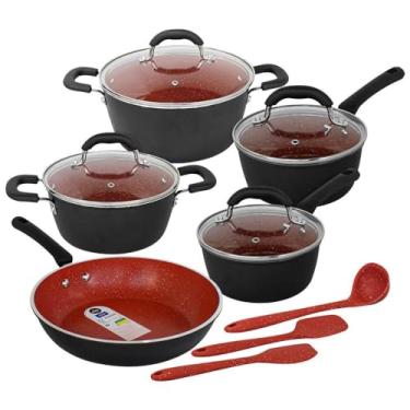 Imagem de Jogo de Panelas Antiaderente Cerâmica de Indução 8 Peças Brinox Select Premium 4798/502