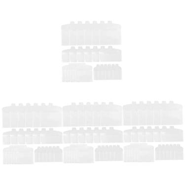 Imagem de TEHAUX 160 Peças Saco De Arquivo Com Fivela Pastas De Documentos Transparentes Organizador De Recibos Envelopes De Arquivo Pasta De Papel De Escritório Pasta De Portfólio Pasta De