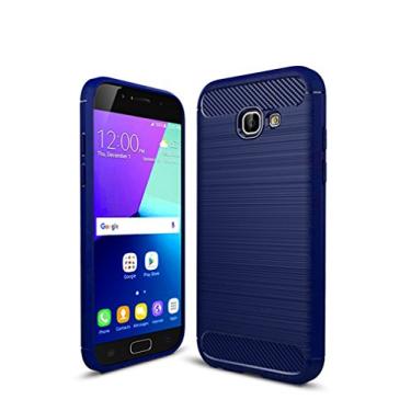 Imagem de Capa para Samsung Galaxy A3 2017/A320, sensação macia, proteção total, anti-arranhões e impressões digitais + capa de celular resistente a arranhões para Samsung Galaxy A3 2017/A320