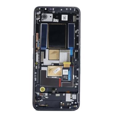 Imagem de Avvood Para Asus ROG Phone 5/5s/ 5s Pro ZS676KS ZS673KS tela LCD sensível ao toque digitalizador montagem moldura substituição 6,7 polegadas