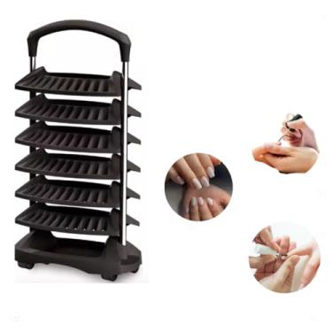 Imagem de HENVIFER, carrinho expositor de manicure 120 esmaltes diva Santa Clara