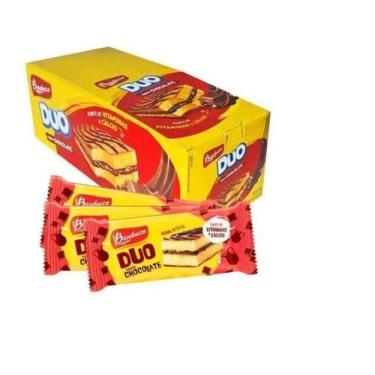 Imagem de Bolinho Duo Chocolate Bauducco 15Unx27G Minibolo