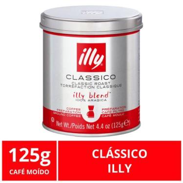 Imagem de Café Moído, Illy, Clássico, Lata 125g - Illy Café
