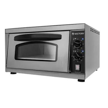 Imagem de Forno de Pizza em Inox Analógico 2 Resistências WP 35 R2 Wictory, 220V
