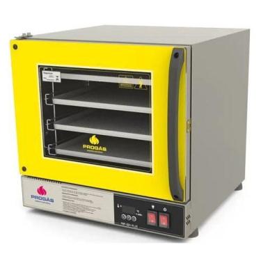 Imagem de Forno Turbo Elétrico Fast Oven PRP-004 PLUS Amarelo 127v - Progás, 110