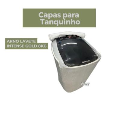 Imagem de Capa para tanquinho arno lavete eco ml81 10kg impermeável flex - Capas