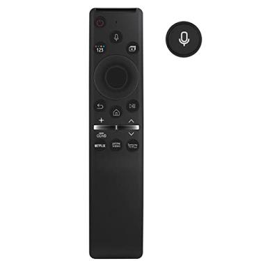 Imagem de PERFASCIN Controle remoto de voz de substituição BN59-01357F adequado para Smart TVs Samsung N43Q60AAFXZA QN50LS03AAFXZA QN50Q60AAFXZA QN50QN90AAFXZA QN55LS03AAFXZA QN55Q60AAFXZA QN55Q70AAFXZA ZA QN5