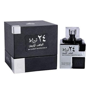 Imagem de Perfume Lattafa 24 Quilates White Gold Eau de Parfum 100ml - Unissex