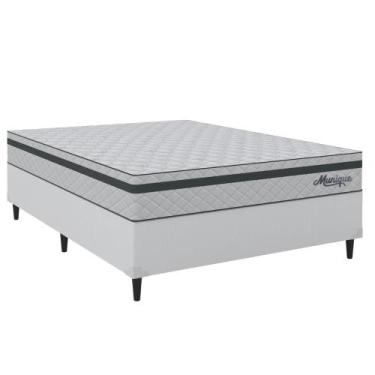 Imagem de Cama Box com Colchão Casal Molas Ensacadas 138x188cm ViaNossa - Via No