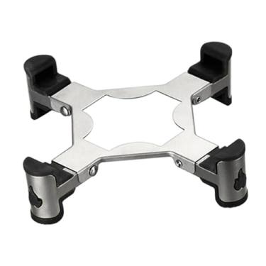 Imagem de Generic Suporte para forno de acampamento, suporte para forno a lenha, compacto e portátil para churrasco, esportes ao ar livre, mochila, pesca, 25cmx25cmx3.2cm