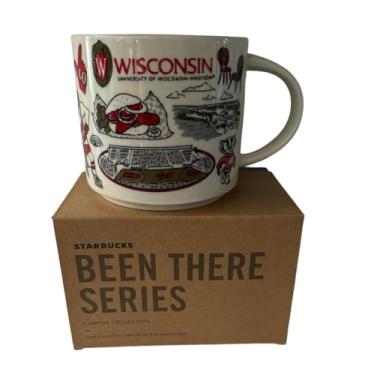 Imagem de Starbucks Caneca de café UW-Madision Ceramic Campus Collection - 400 ml, vermelha, 011141593