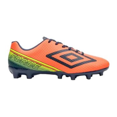 Imagem de Chuteira Campo Umbro Force Masculino (Coral, BR, Adulto, Numérico, 44)