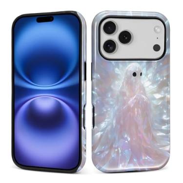 Imagem de ANLUN STORE Capa para iPhone 17 Pro, proteção dupla híbrida macia TPU rígido PC à prova de choque, antiarranhões, capa protetora fina para homens e mulheres, capa para iPhone 17 Pro, design fofo para