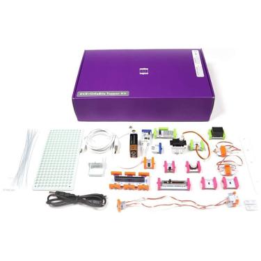 Imagem de Kit littleBits RVR Topper Programe com Microsoft MakeCode ou Micro:bit Python, compatível com Sphero RVR.