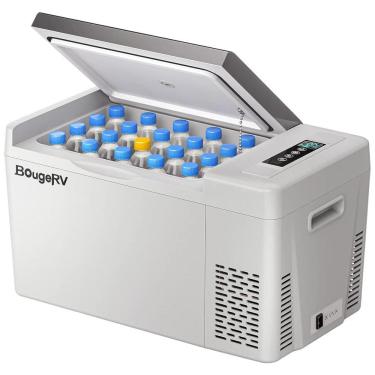 Imagem de Geladeira, Cooler Portátil Automotivo 20L, com Controle de Temperatura, 45W, 12V, BOUGE...