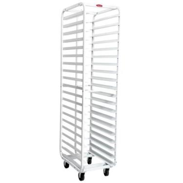 Imagem de Estante aberta 62x36/60x40 para 20 Assadeiras vazia Desmontável Epóxi 