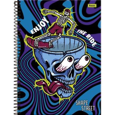 Imagem de Foroni - Caderno Univ 160Fls 10M Capa Dura Shape Street Foroni 3164046