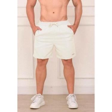 Imagem de Bermuda Linho Masculino Básico Off-White La'Oase-Masculino