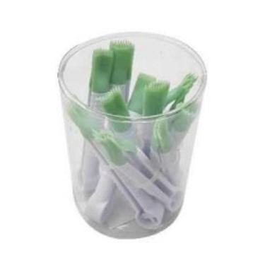 Imagem de Kit 10 Pinças De Plastico Para Pasta Pontilhada Mod02 Verde - Panadero