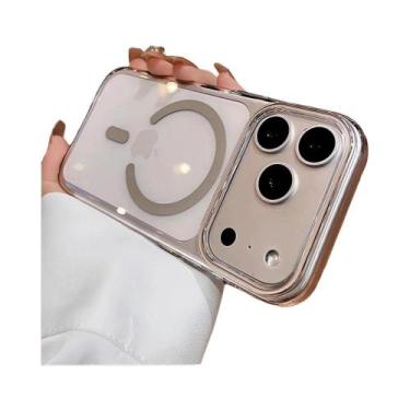 Imagem de Capa Magnética Ultrafina Transparente De PC Magsafe Para iPhone 17 16 