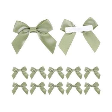 Imagem de Laço Artesanal Com Adesivo Para Caixa De Presente De Natal, Decoração 