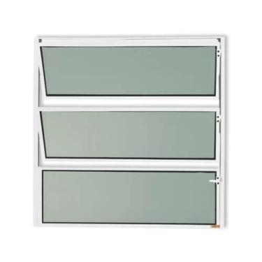 Imagem de Basculante 60X40 Master Vidro Boreal Branco Brilhante - BRIMAK