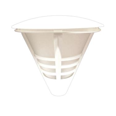 Imagem de Arandela Exclusive com 1 Lâmpada Até 25W Bivolt Branco Dital Iluminação 24CM