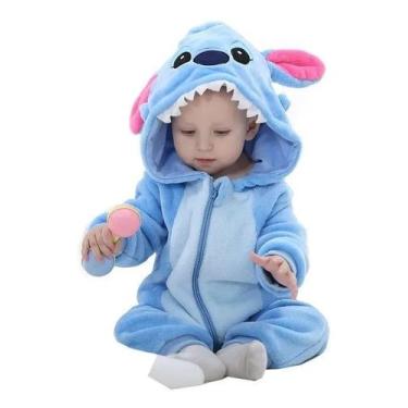 Imagem de Pijama Stitch Infantil 100% Algodão A Pronta Entrega - Mundo Fantasia