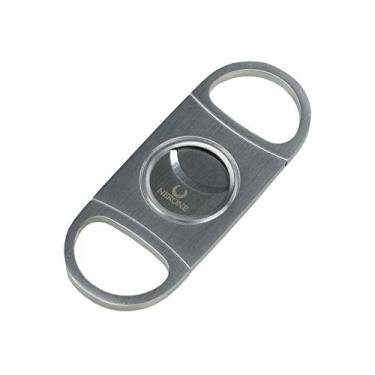 Imagem de Cortador charutos NERONE Capsule lâmina dupla metal prata