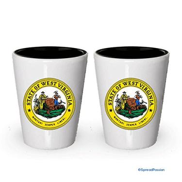 Imagem de Copo de shot da Virgina Ocidental - Presentes da Virgina Ocidental (2)