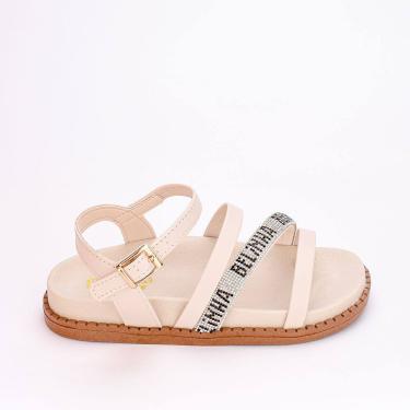 Imagem de Sandália Infantil Fashion Birken Belinha Marfim
