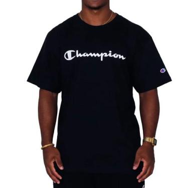 Imagem de Camiseta Champion Lev Script Preto