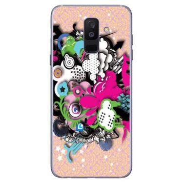 Imagem de Capa Adesivo Skin104 Verso Para Samsung Galaxy A6 Plus - KawaSkin