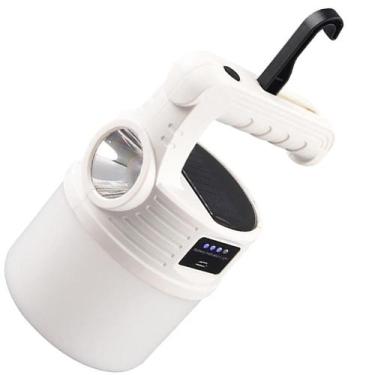 Imagem de Luminaria Solar 2 Em 1 Duplo Led Lanterna Portatil Camping A prova De 
