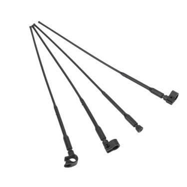 Imagem de Antena de Simulação RC, 4 Unidades, Acessórios de Decoração Compatíveis Com Carro Crawler Axial SCX10 90046 UTB10 Capra RC