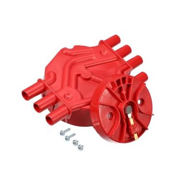 Imagem de Hihaha Kit de tampa e rotor de ignição de carro para Chevrolet Blazer para GMC Savana 2500 Safari 4.3L 1996-2005 Nº 10452458/1104050 Material durável de substituição