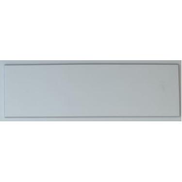 Imagem de Decopus Revestimento de azulejo de metrô de luxo para cozinha, banheiro, parede de destaque - Azulejo de luxo para remodelação, duro como pedra (cerâmica branca, amostra de 6,3 cm x 25,4 cm)