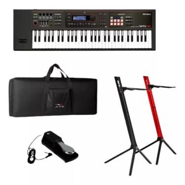 Imagem de Teclado Sintetizador Roland Xps30 61+ Suporte + Capa + Pedal