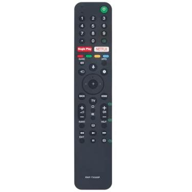 Imagem de Allimity Substituição de controle remoto RMF-TX500P de comando de voz para TV LCD Sony Bravia KD-55A8H KD-65A8H KD-85X9500G KD-75X9500G KD-65X9500G KD-55X9500G KD-55X8500G KD-43X8000H KD-75X 8000H