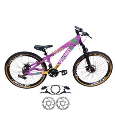 Imagem de Bicicleta Aro 26 Vikingx Tuff 25 Aluminio 21 Velocidades Freio Hidraul