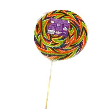 Imagem de Pirulito Gigante 250 gr Psicodélico redondo 16cm Colorido