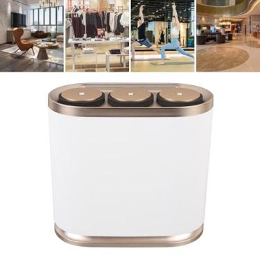 Imagem de Difusor de Aromaterapia Com Bocais Triplos de Atomizador, Controle de óleo Essencial de Controle de Aplicativos Contém 3 Garrafas para Sauna de Hotel, Com 30% de Economia de