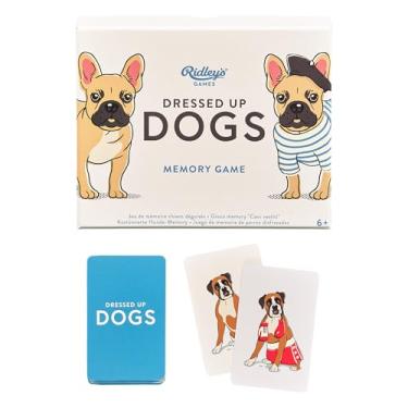 Imagem de Ridley’s Dressed Up Dogs Memory Game – Includes 50 Matching Cards and Instructions – Memory Card Game Featuring Well-Dressed Dogs – Fun for All Ages, Makes a Great Gift Idea