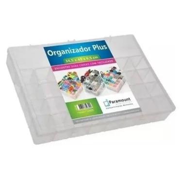 Imagem de Caixa Organizadora Box Tamanho Plus 34 Divisorias - Ref 346